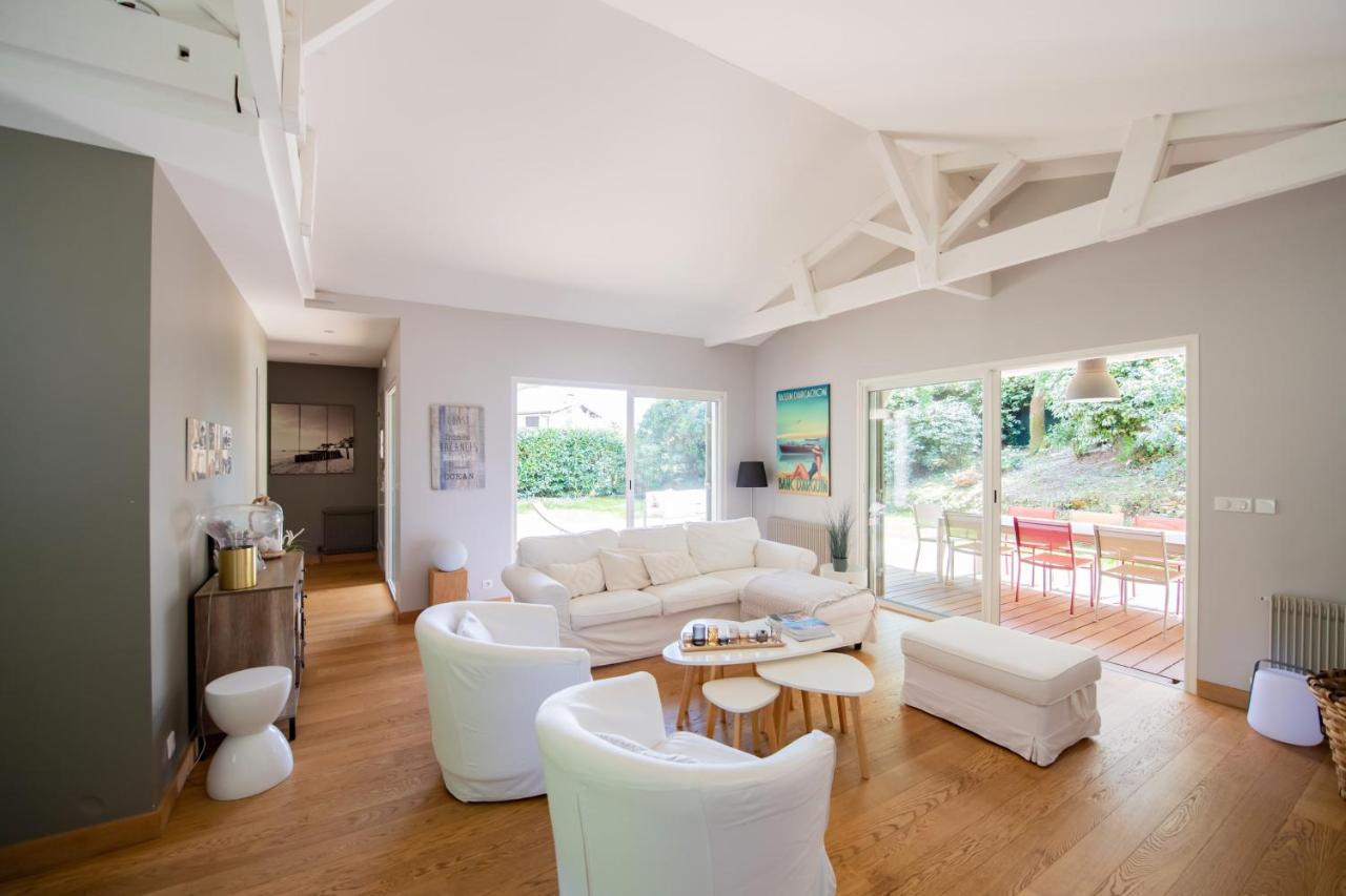 Villa Spacieuse A Arcachon, Proche Plages, Jardin Exterior foto